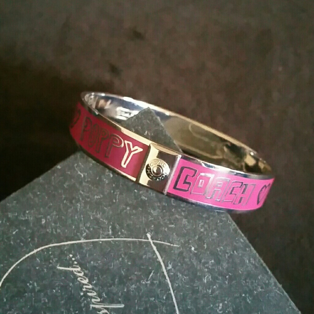 Coach bangle